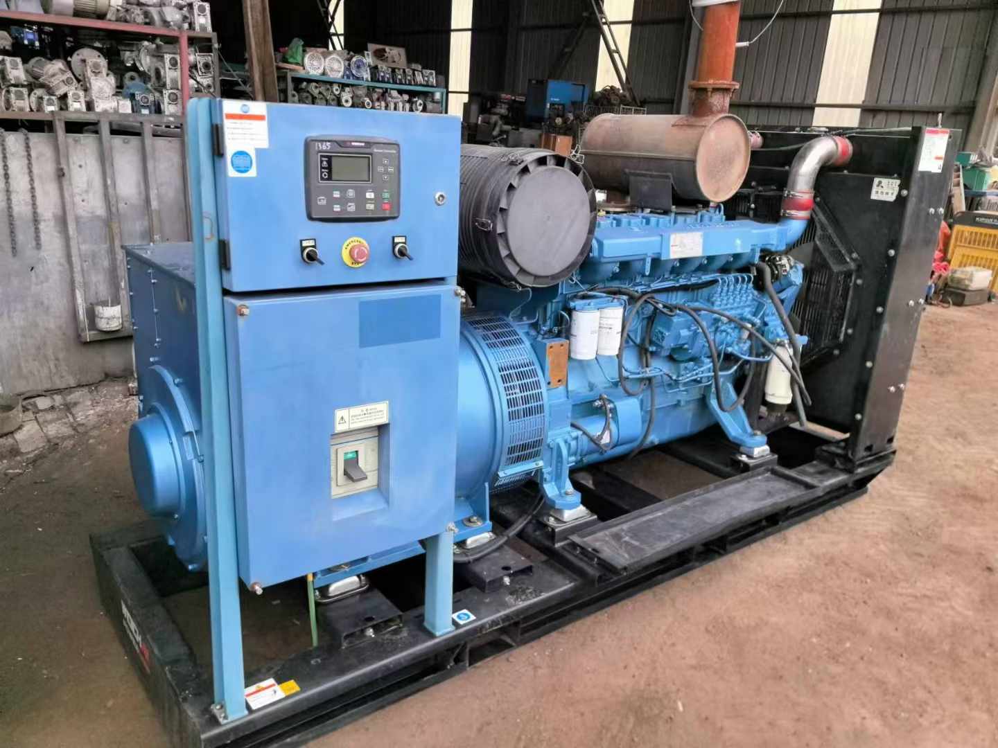 贵池500kW 柴油发电机组可带动设备功率的计算公式是什么？